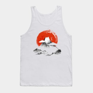 Japan Fujiyama mountain Tank Top